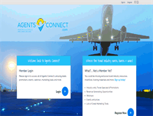 Tablet Screenshot of agents-connect.com